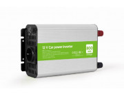 EnerGenie EG-PWC800-01, 12 V Car power inverter, 800 W, with USB port / 5V-1A, Input: 10-16 VDC (accumulator directly) - Output: 230 VAC +/- 10% at 50 Hz (+/-3Hz), modified sine wave